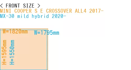 #MINI COOPER S E CROSSOVER ALL4 2017- + MX-30 mild hybrid 2020-